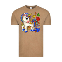 Autism Unicorn Vintage Tee | Teevron