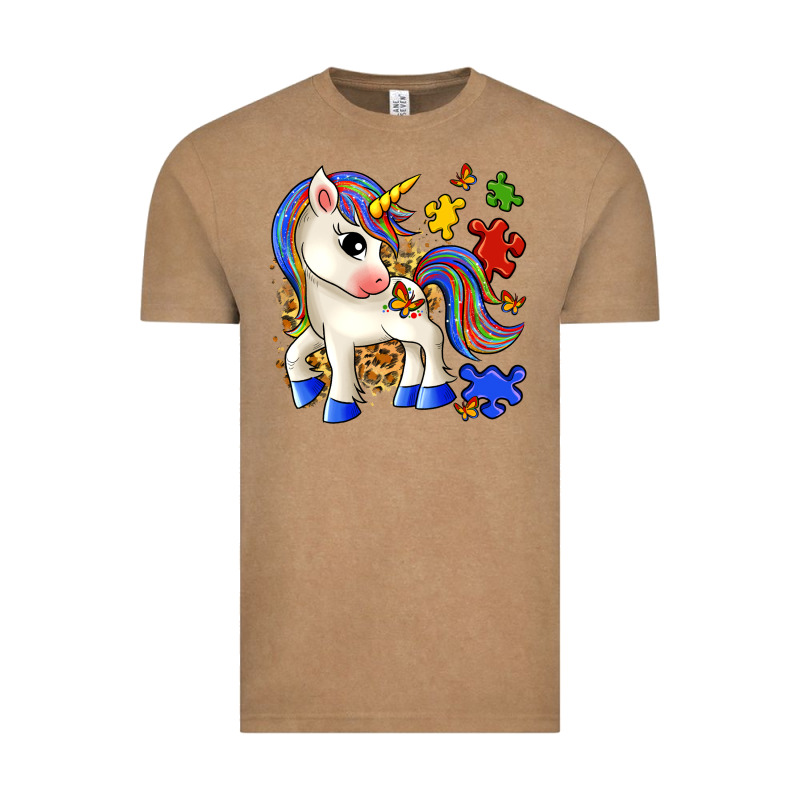 Autism Unicorn Vintage Tee by Zillion Design Studio | Teevron