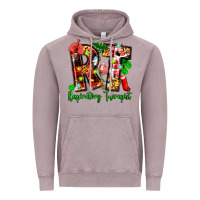 Christmas Respiratory Therapist Vintage Hoodie | Teevron