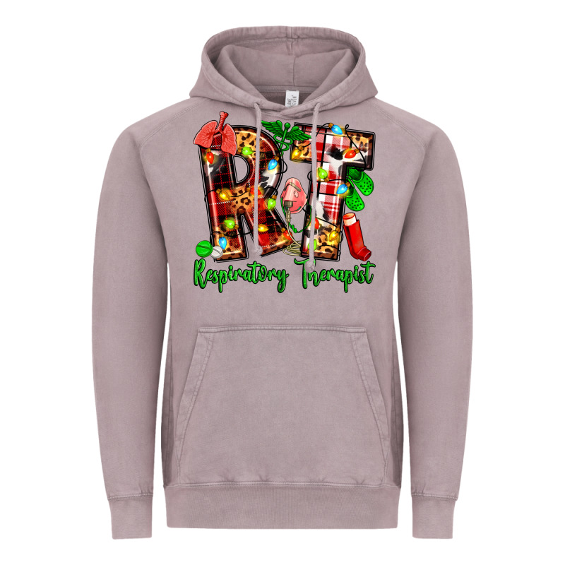 Christmas Respiratory Therapist Vintage Hoodie by Zillion Design Studio | Teevron