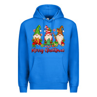 True Royal merry christmas gnomes Premium Hoodie - MaliasSmallBusiness