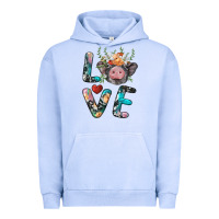 Pigment Grape Ice pig love Urban Hoodie - BarkalooDesign