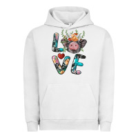 Pigment Lunar Rock pig love Urban Hoodie - BarkalooDesign