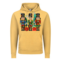 Vintage Mustard christmas natcrackers Vintage Hoodie - Zillion Design Studio