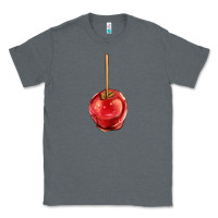 Charcoal Heather apple candy Classic Tee - AdoDesignShop