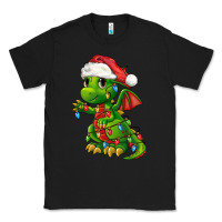 Black Christmas Cute Dragon Classic Tee - FaDigitalArtStudio