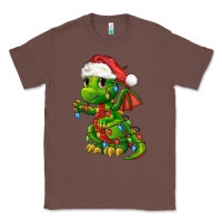 Chestnut Christmas Cute Dragon Classic Tee - FaDigitalArtStudio