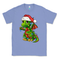 Colony Blue Christmas Cute Dragon Classic Tee - FaDigitalArtStudio