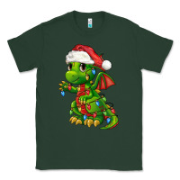 Sports Green Christmas Cute Dragon Classic Tee - FaDigitalArtStudio