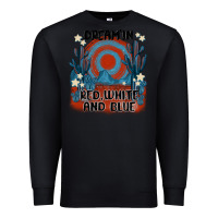Black dream' in red white and blue Premium Sweatshirt - MaliasSmallBusiness