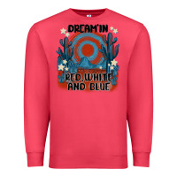 Cardinal dream' in red white and blue Premium Sweatshirt - MaliasSmallBusiness