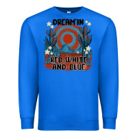 True Royal dream' in red white and blue Premium Sweatshirt - MaliasSmallBusiness
