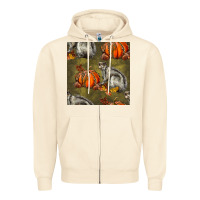 Sandshell squirrel pumpkin seamless Zipper Hoodie - BundleAndBundleShop