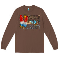 Chestnut sweet land of liberty Long Sleeve Tee - RacoonDesign