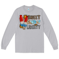 Moon Dust sweet land of liberty Long Sleeve Tee - RacoonDesign