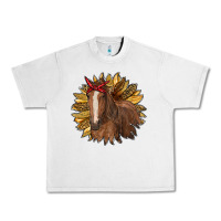 Lunar Rock sunflower with horse Urban Heavy Tee - RanaPortraitStore