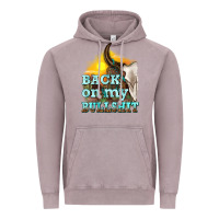 Vintage Zinc back on my bullshit Vintage Hoodie - texasbilliewilder