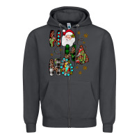 Smoke ho ho ho Zipper Hoodie - JahusDesignShop