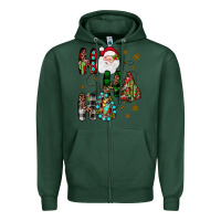 Sports Green ho ho ho Zipper Hoodie - JahusDesignShop