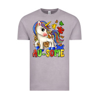 Vintage Zinc au some unicorn Vintage Tee - Zillion Design Studio
