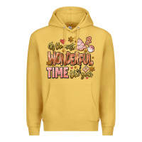 Antique Gold its the most wonderful time of the year Premium Hoodie - MaliasSmallBusiness