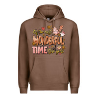 Chestnut its the most wonderful time of the year Premium Hoodie - MaliasSmallBusiness