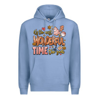 Colony Blue its the most wonderful time of the year Premium Hoodie - MaliasSmallBusiness