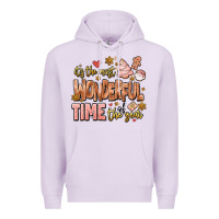 Lilac its the most wonderful time of the year Premium Hoodie - MaliasSmallBusiness