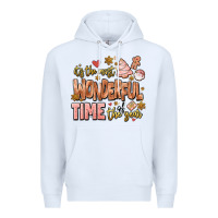 White its the most wonderful time of the year Premium Hoodie - MaliasSmallBusiness