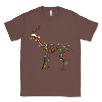 Chestnut christmas deer skeleton Classic Tee - FaDigitalArtStudio