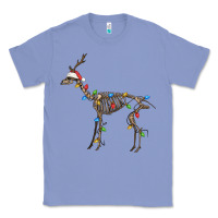 Colony Blue christmas deer skeleton Classic Tee - FaDigitalArtStudio