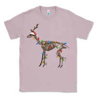 Lilac christmas deer skeleton Classic Tee - FaDigitalArtStudio