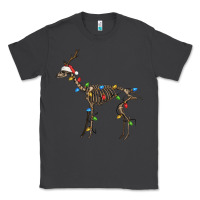 Smoke christmas deer skeleton Classic Tee - FaDigitalArtStudio