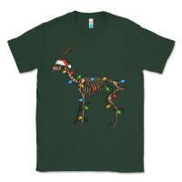 Sports Green christmas deer skeleton Classic Tee - FaDigitalArtStudio