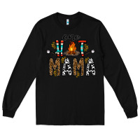 Black one hot mama Long Sleeve Tee - CowhideDigitalArt
