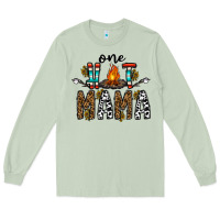 Matcha one hot mama Long Sleeve Tee - CowhideDigitalArt