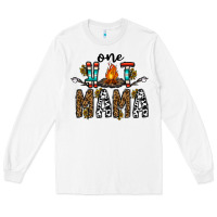 White one hot mama Long Sleeve Tee - CowhideDigitalArt