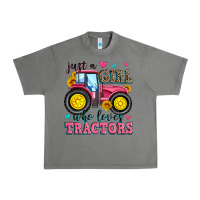 Tornado just a girl who loves tractors Urban Heavy Tee - Zillion Design Studio
