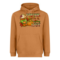 Meerkat Pumpkin spice everything nice Heavyweight Hoodie - NancyCooperArtShop