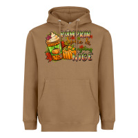 Toasted Coconut Pumpkin spice everything nice Heavyweight Hoodie - NancyCooperArtShop