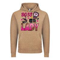 Vintage Coffee boss lady Vintage Hoodie - texasbilliewilder
