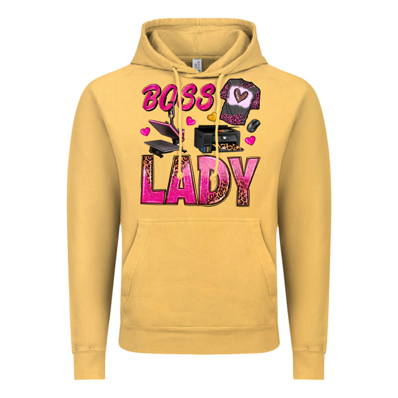 Boss Lady Vintage Hoodie by texasbilliewilder | Teevron