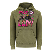 Vintage Olive boss lady Vintage Hoodie - texasbilliewilder