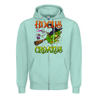 Seafoam hocus croakus Zipper Hoodie - BundleAndBundleShop