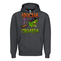 Smoke hocus croakus Zipper Hoodie - BundleAndBundleShop