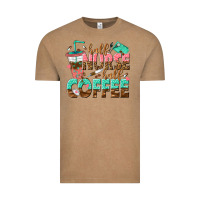 Vintage Coffee half nurse half coffee Vintage Tee - texasbilliewilder