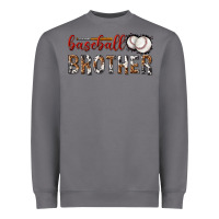 Storm baseball brother with leopard Heavyweight Sweatshirt - texasbilliewilder