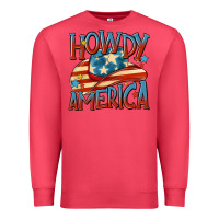 Cardinal howdy america Premium Sweatshirt - MaliasSmallBusiness