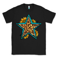 Black western leopard star Classic Tee - HRA Design Shop