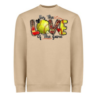 Mushroom for the love of the game softball Heavyweight Sweatshirt - Zillion Design Studio